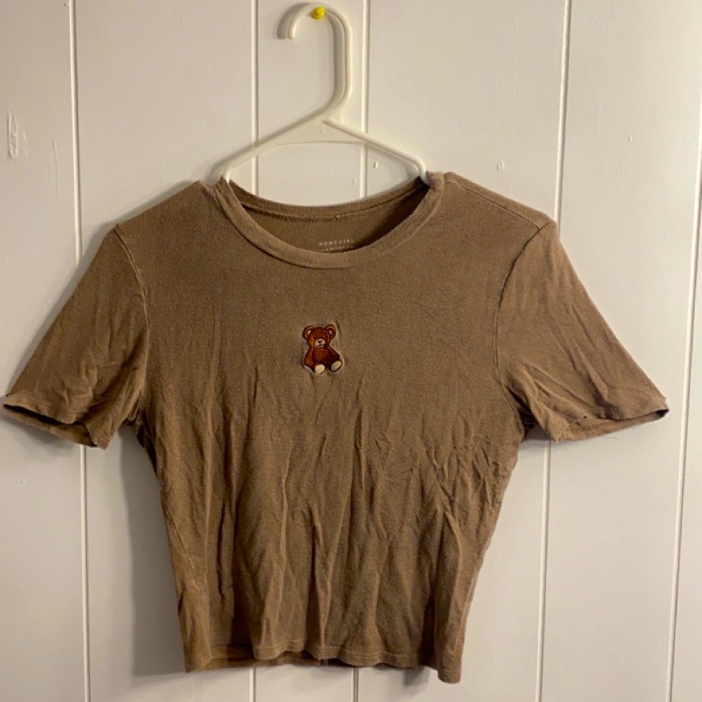Teddy bear crop top!
